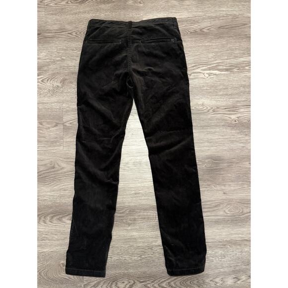 Joe’s Jeans Corduroy Pants Women 16 Charcoal Gray Straight Leg Low Rise Fall - Picture 2 of 9